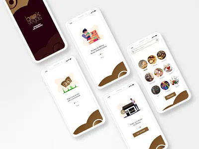 Book Vegas | Book Shop Logo | UI Design branding flyer design graphic design icon logo minimal typography ui ux web