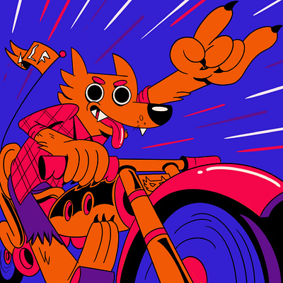 whirrr wulf motorcycle werewolf