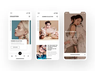 Fashion app bank card banking booking clean ui collection fashion fashion app fashion brand fashion design mobile app mobile app design mobile design mobile ui modal ui ui design ui kit user interface wallet app