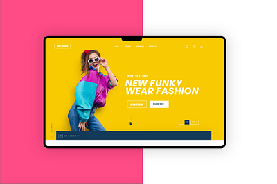 ecom Website homepage landingpage latestdesign new2020 webgraphic