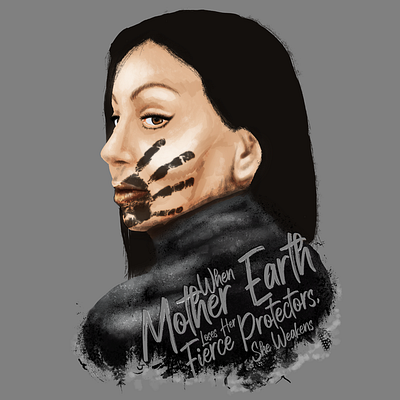 #MMIW activism anishinaabe digital illustration mmiw mmiwg photoshop