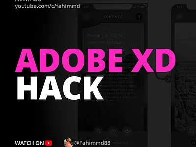 Adobe XD Artboard HACK adobe adobe xd adobexd artboard design ui ui design user experience user interface ux ux design