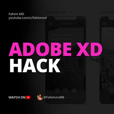 Adobe XD Artboard HACK adobe adobe xd adobexd artboard design ui ui design user experience user interface ux ux design