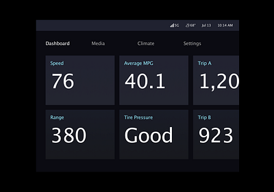 Daily ui 034 - Car interface 034 car interface daily ui