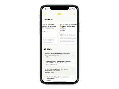 Email App Interaction animation app app design application design interaction mobile protopie protopie5.0 prototype sketch typography ui ux