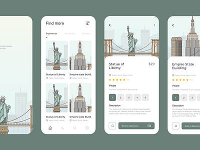 Travel App app app design app designer booking design flat minimal travel travel app traveling ui ux