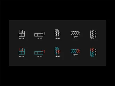 Heur - Logo agency brand brand design branding colors design identity illustration illustrator logo logo designer logodesign logos logotype mark ui vector webdesign