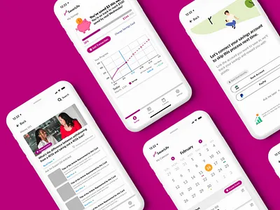 SaverLife App app mobile mockup ui design ui ux uiux ux ux design