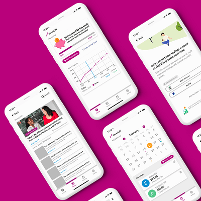 SaverLife App app mobile mockup ui design ui ux uiux ux ux design