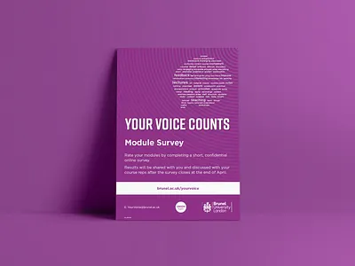 Your Voice Counts adobe indesign adobe photoshop adobeilustrator graphic design indesign photoshop print design