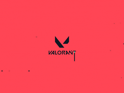 Valorant Logo Animation animation logo logoanimation mograph motion motiongraphics