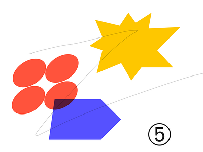 Random shape 005P adobe illustrator color design expression illustration random sketch ui vector