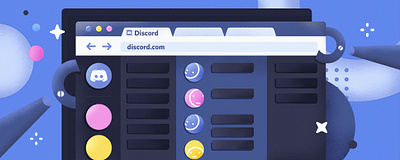 Browser Improvements Blog Header blog discord illustration