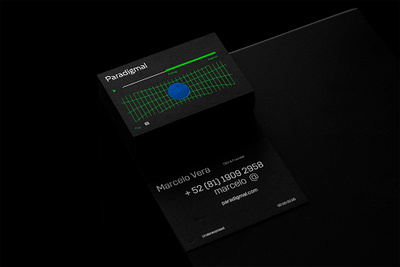 Paradigmal art direction branding businesscards print sabbath