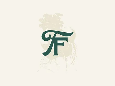 Forbidden Fruit — Branding branding farm farmer logo monogram peach type typography utah