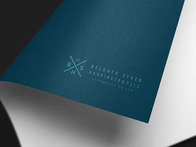 Belcher Sykes Harrington Brand attorney brand branding branding agency design lawfirm lawyer logo nashville