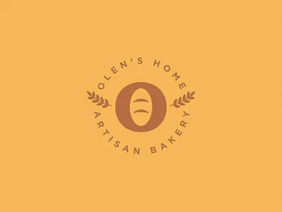 Olens' Home - Artisan Bakery bakery bakery logo brand branding bread design food graphicdesign icon logo logodesign type vector