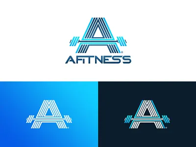 Afitness a brand identity branding branding design daily logo daily logo challenge fitness fitness logo gym gym logo letter a letter a logo logo logo design logo mark logodesign logos logotype workout workout logo