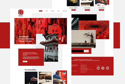 Webdesign 3.0 Chinenancy design ui ux webdesign website design