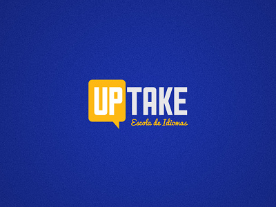 Up Take Language School brand branding graphics identity idiom language language school learning logo logodesign school school logo study vector