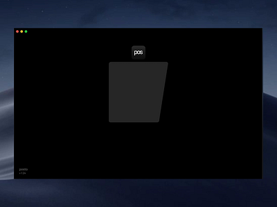 Protopie Playoff - POS System animation animation after effects big sur chart clean crm dashboard desktop interaction login macos motion neuomorphic osx pos prototype ui