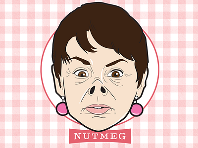 Nutmeg! amy sedaris amy sedaris illustration nutmeg personal project vector illustration