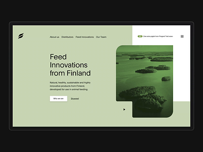 Feed Innovations animal animals clean flat hero illustration minimal ui web webdesign