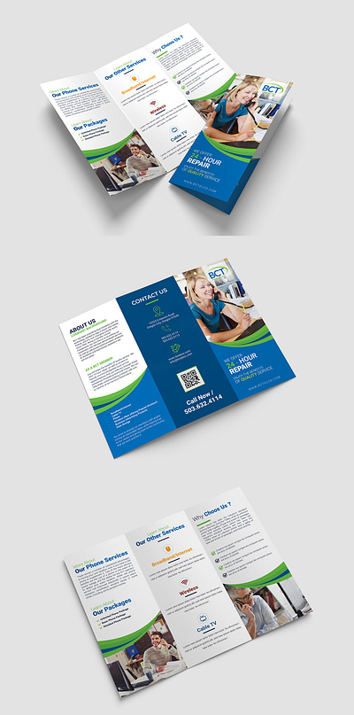 Tri-Fold Brochure Design branding design