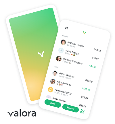 Valora App blockchain celo crypto cryptocurrency mobile payment valora wallet