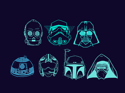 star wars bobba fett c3p0 c3po darth vader helmets kylo ren pilot r2d2 star wars stormtrooper