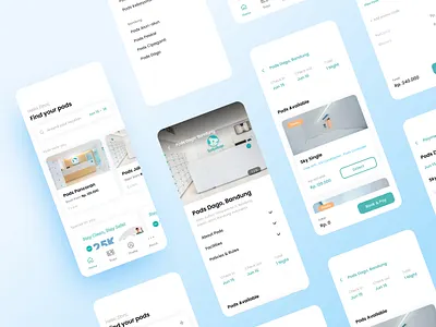 Hotel App application design hotel mobile travel ui