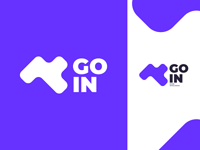 Go In logotype branding design dribbble illustration logo logodesign logotype