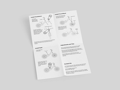 Firmstrong Balance Bicycle Assembly Instruction Design animation animations assembly assembly instructions bicycle bicycle app bike branding editorial design illustration instructions kids letter paper mechanic outlines paper print printing repair