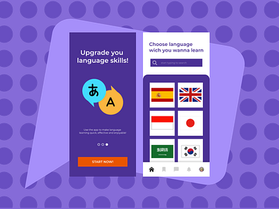 language app app design idnakhwat thyratiara ui ux