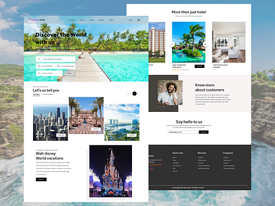 Florence Hotel Booking web Landing page hotel booking web hotel booking web landing page landing page design web web landing web landing page webdesign webdesigner website