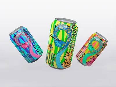 beer label design animals beer beer label branding colorful design designer illustration label packaging tropical vector