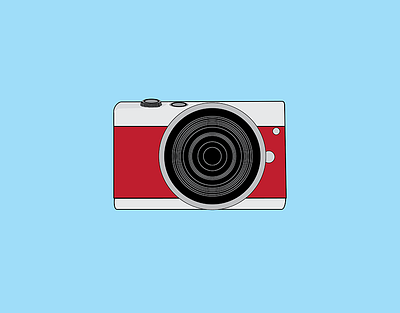 camera art camera illustration illustrator vector