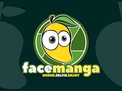 facemanga Logo beginner figma green inkscape logo yellow