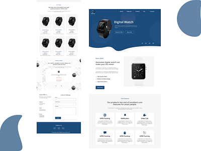 E-commerce Online Watch Shop Design-UX/UI Design app ecommerce ecommerce app ecommerce website design figma minimal mobile ui mockup ui uidesign uxdesign uxuidesign web design webdesign website design