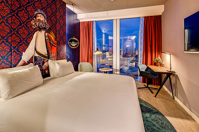 HEADBOARD DESIGN FOR NORTHWEST ROOM art collage collageart design hotel hoteldesign mural mural design photomanipulation photoshop