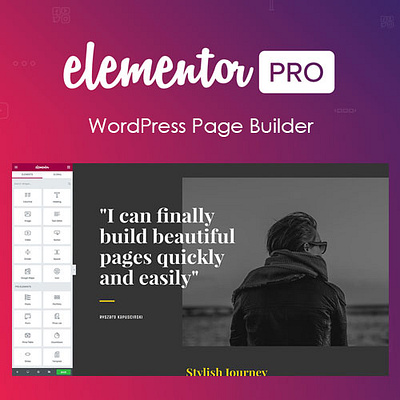 The Best Live Page Builder for WordPress Elementor Pro Nulled