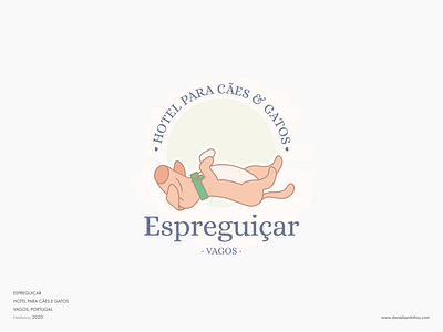 Espreguiçar // logofolio aveiro cat cat logo cat lover dog dog house dog logo elvas espreguiçar freelancer graphic designer hotel hotel logo lazer lazers logo logofolio logotype puppy vagos