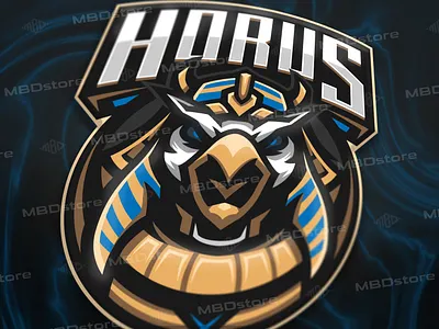 Horus mascot logo (FOR SALE) esportlogo esports gaming gaminglogo logotype mascot mascot logo sport sport logo sports