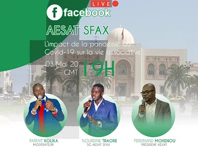 Live Sfax design social media design