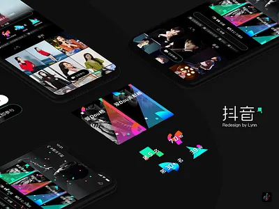 抖音Redesign ui