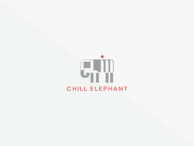 Chill Elephant asia branding chillout elephant logo graphic logo concept logo design relax resort spa water