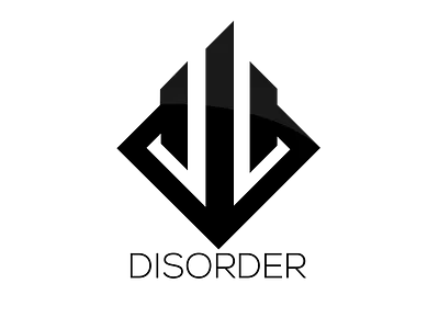 Disorder logo branding design logo logotype music musicfestival techno