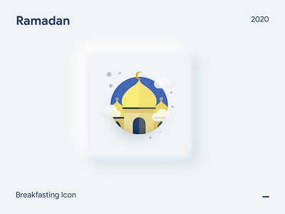 Breakfasting Icon food and drink icon illustrator ramadan