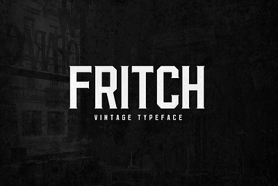 Fritch Free Font download download free font font free typography
