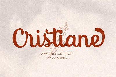 Cristiane Free Font download download free font font free handwritten handwritten font logo script typography